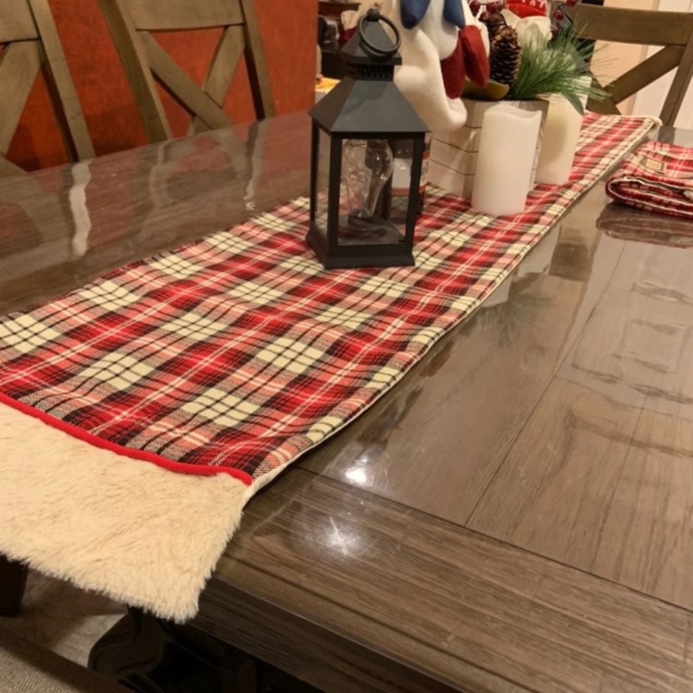 Tartan Plaid Table Runner